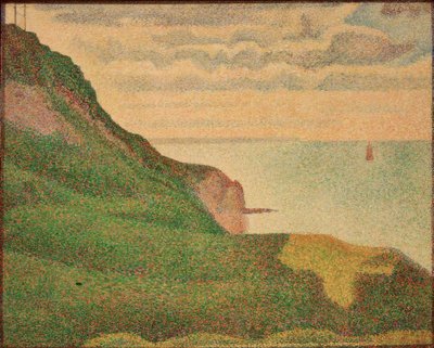Coastal Landscape near Port-en-Bessin in Normandy by Georges Seurat